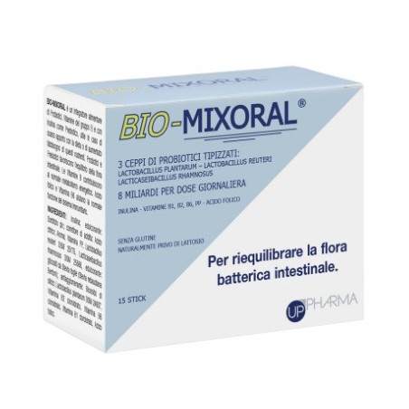 Up Pharma Bio Mixoral 15 Stick - Integratori di fermenti lattici - 970536456 - Up Pharma - € 15,86