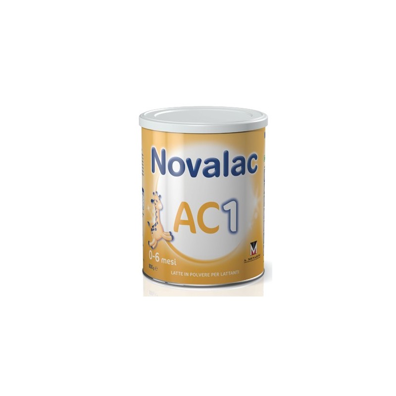 A. Menarini Ind. Farm. Riun. Novalac Ac 1 Latte In Polvere Per Bambini Da 0 A 6 Mesi 800 G - Latte in polvere e liquido per n...