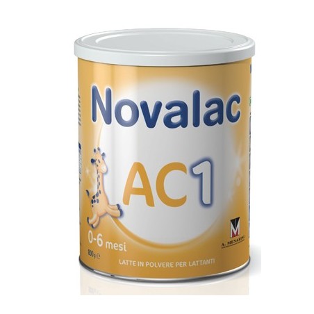A. Menarini Ind. Farm. Riun. Novalac Ac 1 Latte In Polvere Per Bambini Da 0 A 6 Mesi 800 G - Latte in polvere e liquido per n...