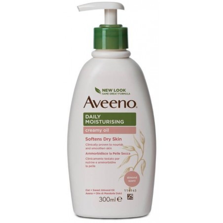 Aveeno Crema Olio Corpo Idratante 24h Pelle Secca 300 Ml - Trattamenti idratanti e nutrienti per il corpo - 979418365 - Aveen...