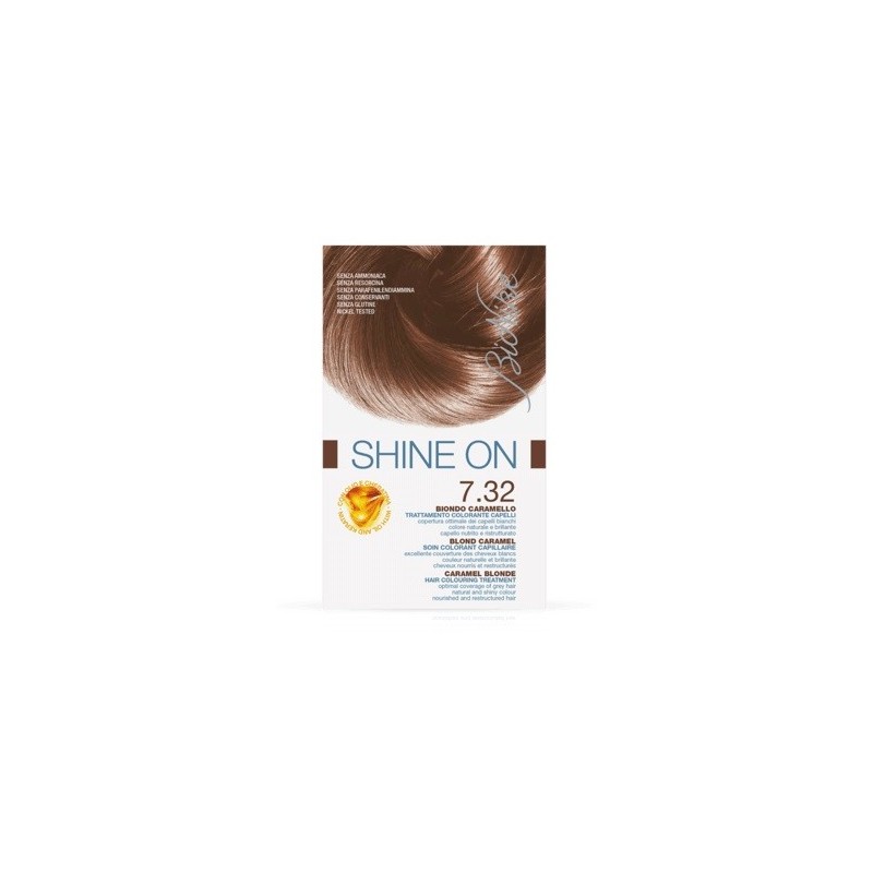 Bionike Shine On Trattamento Colorante Capelli Biondo Caramello 7.32 - Tinte e colorazioni per capelli - 970540353 - BioNike ...