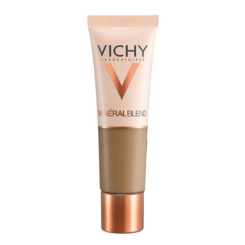 Vichy Mineral Blend Fondotinta Fluido 18 Copper 30 Ml - Fondotinte e creme colorate - 975891678 - Vichy - € 26,11