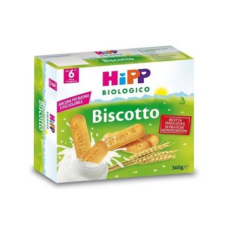 Hipp Italia Hipp Bio Biscotto Solubile 360 G - Biscotti e merende per bambini - 927259515 - Hipp - € 4,14