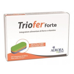 Aurora Licensing Triofer Forte 30 Compresse - Alimentazione e integratori - 979820863 - Aurora Licensing - € 20,68