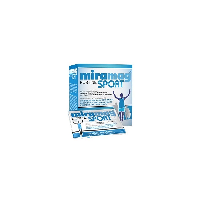 Shedir Pharma Unipersonale Miramag Sport 16 Bustine - Integratori per sportivi - 942263690 - Shedir Pharma - € 20,15