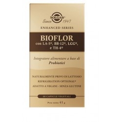 Solgar Bioflor Integratore di Probiotici 60 Capsule Vegetali - Integratori di fermenti lattici - 947091284 - Solgar - € 27,50