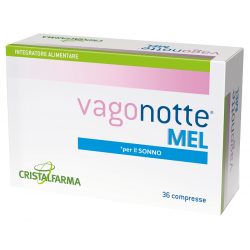 Cristalfarma Vagonotte Mel 36 Compresse - Integratori per umore, anti stress e sonno - 981451786 - Cristalfarma - € 21,58