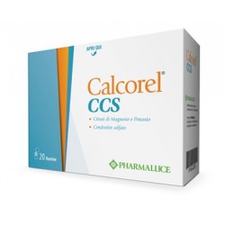 Pharmaluce Calcorel Ccs 20 Bustine - Vitamine e sali minerali - 942610128 - Pharmaluce - € 20,24