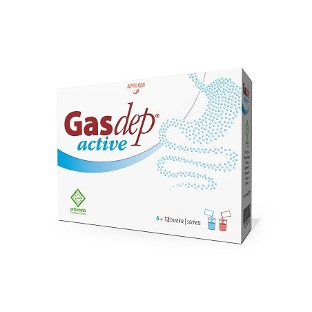 Erbozeta Gasdep Active 6+12 Bustine Erbozeta - 1 Erbozeta Gasdep Active 6+12 Bustine Erbozeta - 1