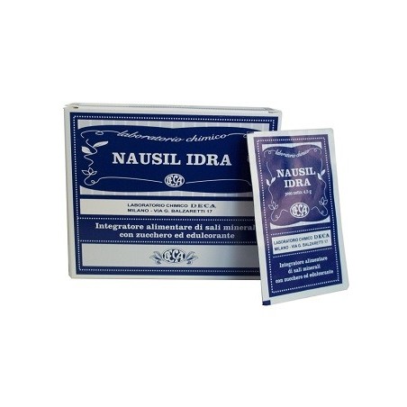 Deca Laboratorio Chimico Nausil Idra 12 Buste Da 4,5 G - Vitamine e sali minerali - 935768616 - Deca Laboratorio Chimico - € ...