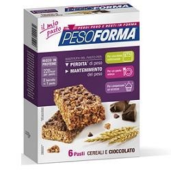 Nutrition & Sante' Italia Pesoforma Barretta Cereali/cioccolato 12 X 31 G Pesoforma - 1