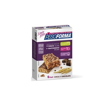 Nutrition & Sante' Italia Pesoforma Barretta Cereali/cioccolato 12 X 31 G - Rimedi vari - 933002558 - Pesoforma - € 11,69