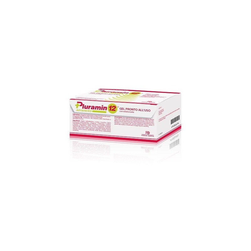 Farma-derma Pluramin12 Gel 14 Stick Pack Da 15 Ml - Integratori per concentrazione e memoria - 942816341 - Farma-derma - € 14,91