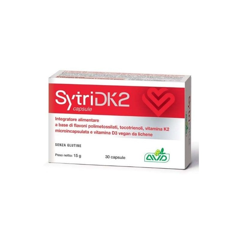 A. V. D. Reform Sytridk2 30 Capsule - Vitamine e sali minerali - 981505201 - A. V. D. Reform - € 31,71