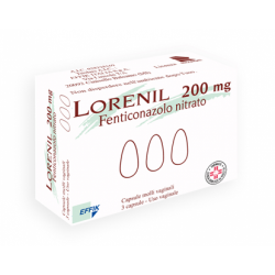 Lorenil 200mg 3 Capsule Molli Vaginali - Rimedi vari - 028228169 - Effik Italia - € 10,05