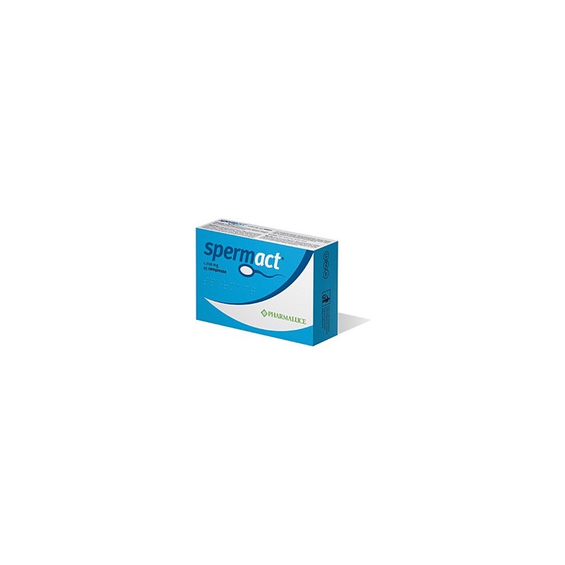 Pharmaluce Spermact 45 Compresse - Integratori per apparato uro-genitale e ginecologico - 930880101 - Pharmaluce - € 25,98
