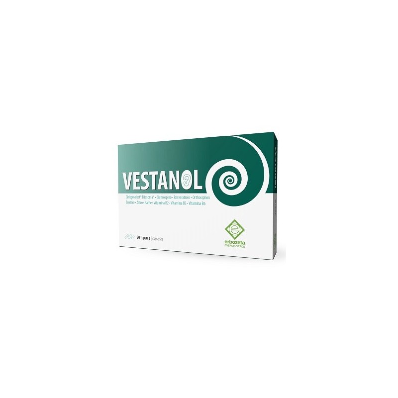 Erbozeta Vestanol 30 Capsule - Circolazione e pressione sanguigna - 938179049 - Erbozeta - € 19,10