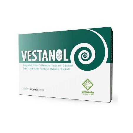 Erbozeta Vestanol 30 Capsule - Circolazione e pressione sanguigna - 938179049 - Erbozeta - € 19,12