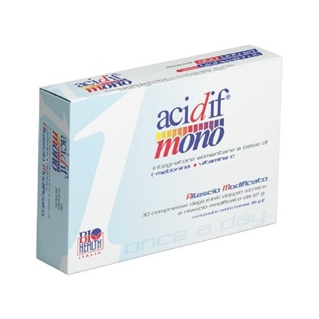 Biohealth Italia Acidif Mono 30 Compresse - Integratori per apparato uro-genitale e ginecologico - 933506192 - Biohealth Ital...