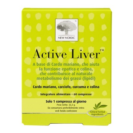 New Nordic Active Liver 60 Compresse New Nordic - 1 New Nordic Active Liver 60 Compresse New Nordic - 1