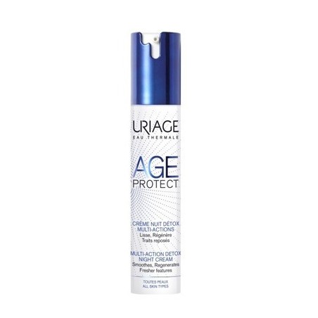 Uriage Laboratoires Dermatolog Age Protect Crema Notte Detox Multi Azione 40 Ml - Trattamenti antietà e rigeneranti - 9740357...