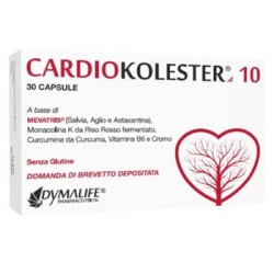 Dymalife Pharmaceutical Cardiokolester 10 30 Capsule - Integratori per il cuore e colesterolo - 942868148 - Dymalife Pharmace...