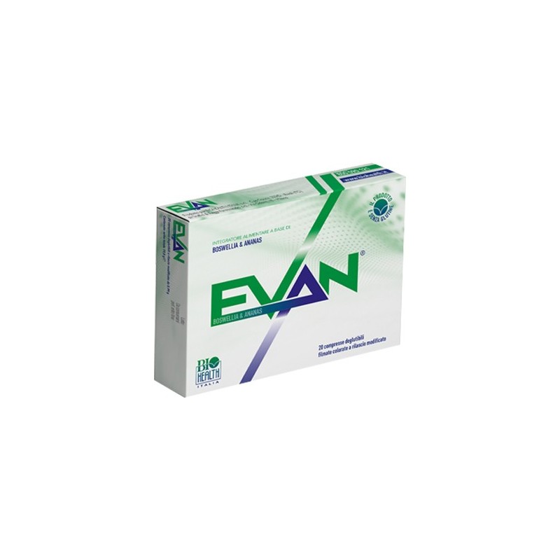 Biohealth Italia Evan 20 Compresse Retard - Integratori drenanti e pancia piatta - 934859354 - Biohealth Italia - € 21,29