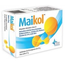 Cdr Pharma Maikol 30 Compresse - Integratori per il cuore e colesterolo - 937210591 - Cdr Pharma - € 22,56
