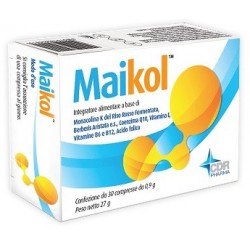 Cdr Pharma Maikol 30 Compresse - Integratori per il cuore e colesterolo - 937210591 - Cdr Pharma - € 21,44