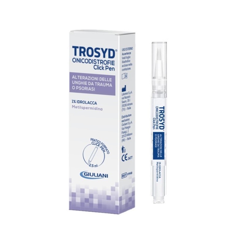 Trosyd Onicodistrofie Click Pen 2,5 Ml - Trattamenti per onicomicosi - 981437989 - Trosyd - € 15,20