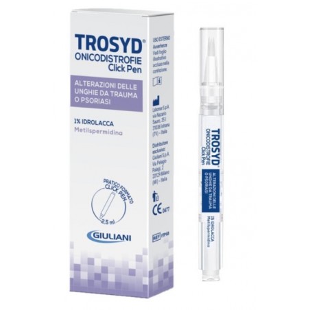 Trosyd Onicodistrofie Click Pen 2,5 Ml - Trattamenti per onicomicosi - 981437989 - Trosyd - € 15,15
