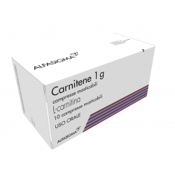 Alfasigma Carnitene 1g - 10 Compresse - Rimedi vari - 018610067 - Carnitene - € 14,86