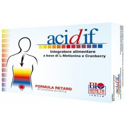 Biohealth Italia Acidif 30 Compresse - Integratori per cistite - 902603303 - Biohealth Italia - € 19,75