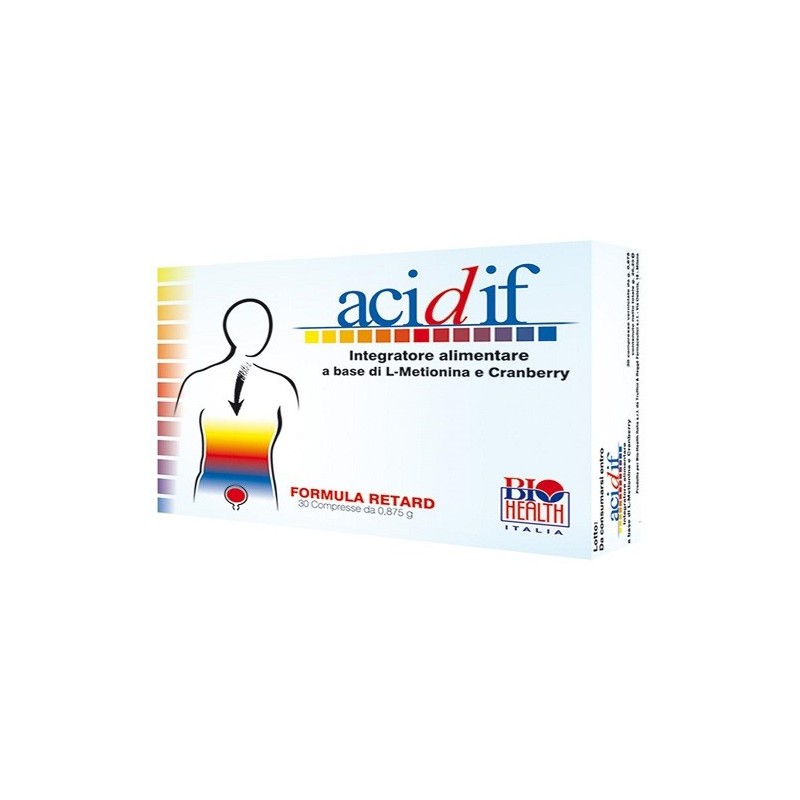 Biohealth Italia Acidif 30 Compresse Biohealth Italia - 1