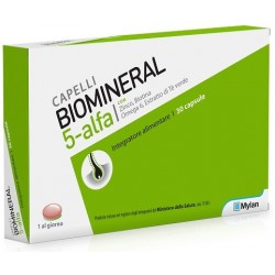 Biomineral 5-Alfa Integratore Per Capelli Sani 30 Capsule - Integratori per pelle, capelli e unghie - 901261368 - Biomineral ...