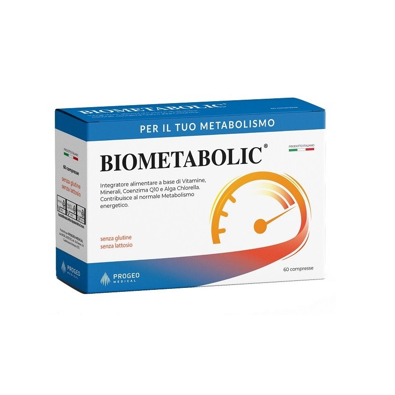 Progeo Biometabolic 60 Compresse - Vitamine e sali minerali - 945214498 - Progeo - € 25,44