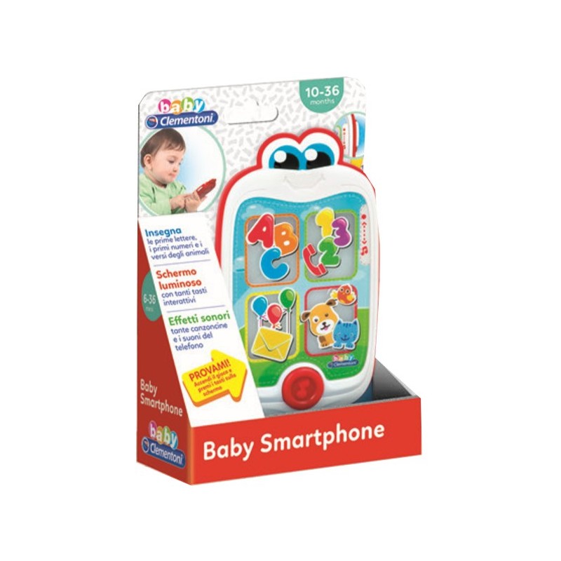 Clementoni Baby Smartphone Parlante 10 - 36 Mesi - Linea giochi - 934866930 - Clementoni - € 13,00