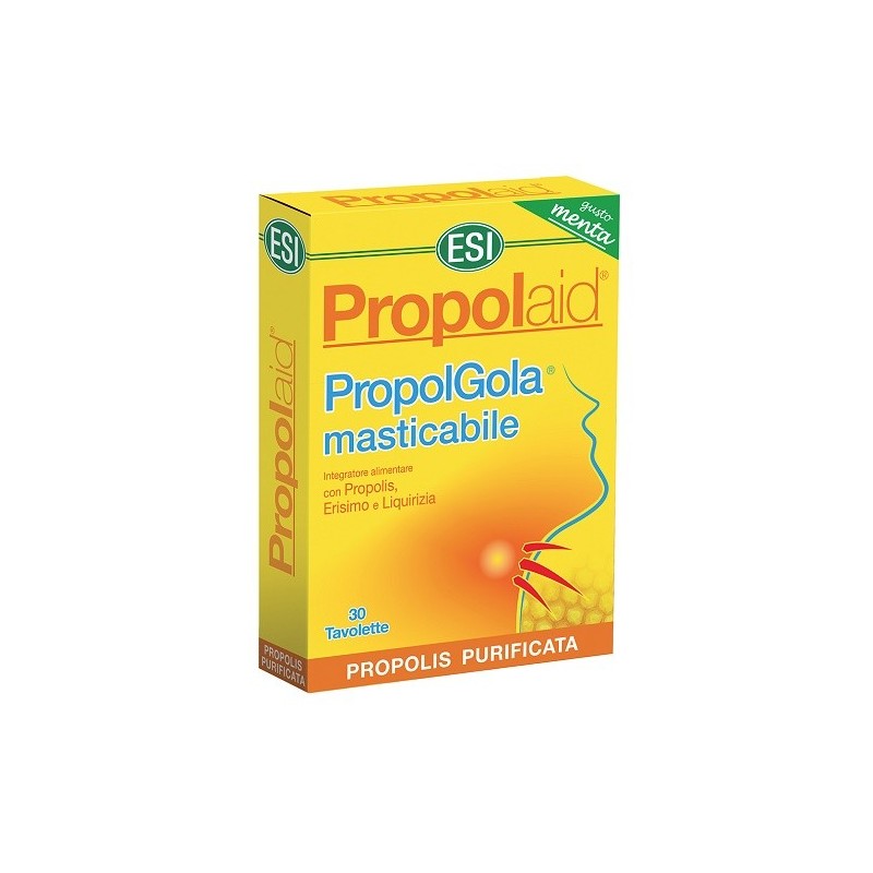 Esi Propolaid Propolgola Menta 30 Tavolette - Integratori per apparato respiratorio - 909749234 - Esi - € 6,56