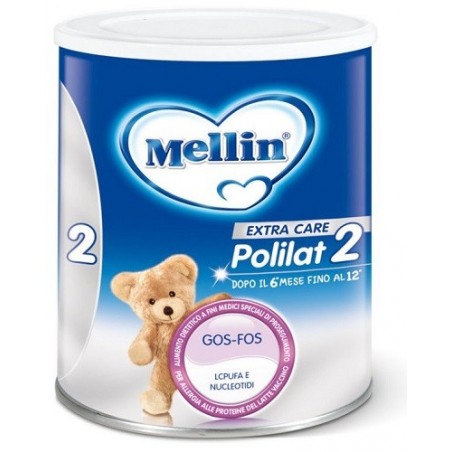 Danone Nutricia Soc. Ben. Mellin Polilat 2 Latte Polvere 400 G - Latte in polvere e liquido per neonati - 970771489 - Mellin ...
