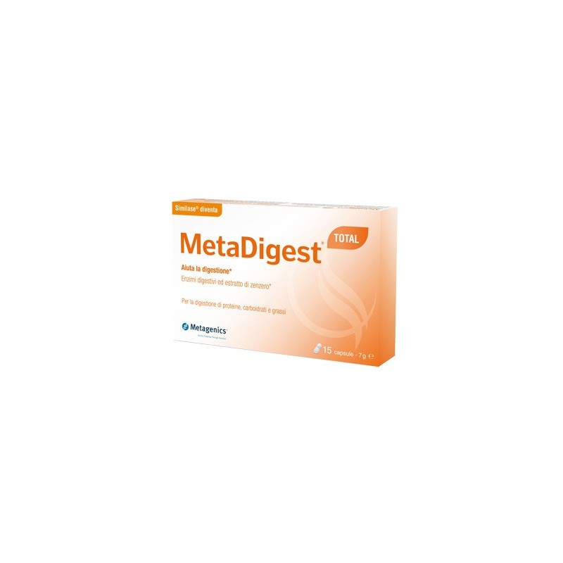 Metagenics Belgium Bvba Metadigest Total 15 Capsule - Rimedi vari - 979279306 - Metagenics - € 9,98