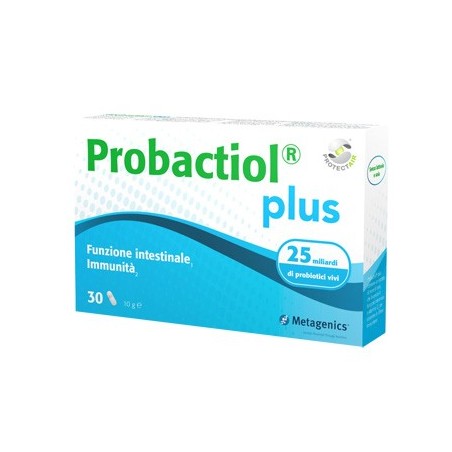 Probactiol Plus Probiotici per Salute Intestinale 30 Capsule - Integratori di fermenti lattici - 926561477 - Metagenics - € 2...