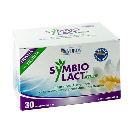 Guna Symbiolact Plus 30 Buste 2 G - Integratori di fermenti lattici - 934551553 - Guna - € 28,25