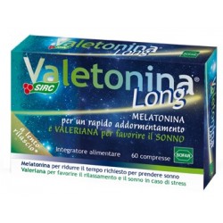 Sofar Valetonina Long 60 Compresse Astuccio 18 G - Integratori per umore, anti stress e sonno - 924862636 - Sofar - € 11,19