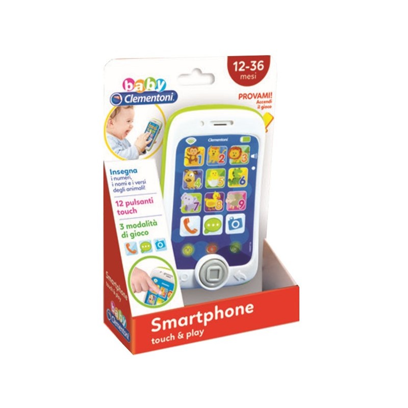 Clementoni Smartphone Touch & Play - Linea giochi - 936018910 - Clementoni - € 13,00