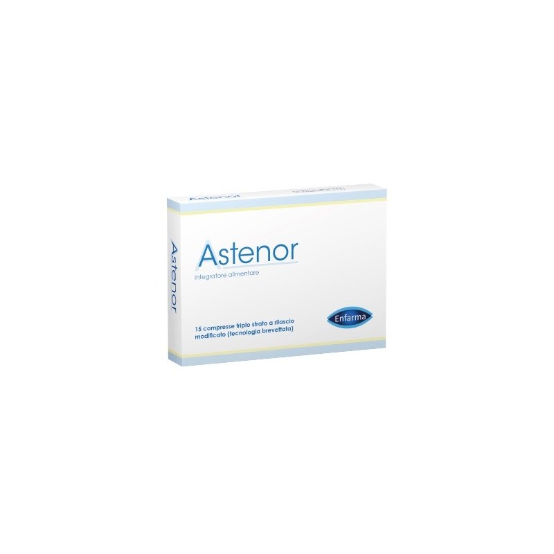 Enfarma Astenor 15 Compresse - Vitamine e sali minerali - 934552922 - Enfarma - € 14,31