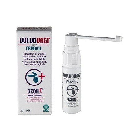 Erbagil Vulvovagi Spray Per Vulvovaginiti E Secchezza Vaginale 20 Ml - Lavande, ovuli e creme vaginali - 923514549 - Erbagil ...