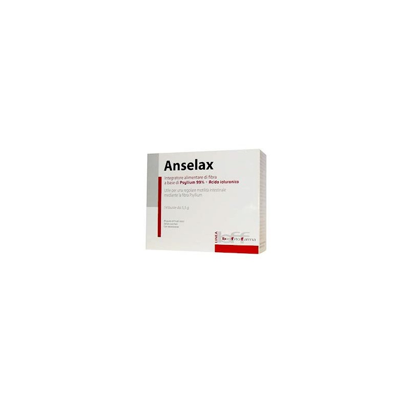 Anseris Farma Anselax 14 Bustine - Integratori per regolarità intestinale e stitichezza - 922740345 - Anseris Farma - € 13,02