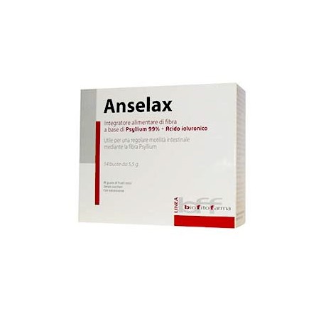 Anseris Farma Anselax 14 Bustine - Integratori per regolarità intestinale e stitichezza - 922740345 - Anseris Farma - € 13,02