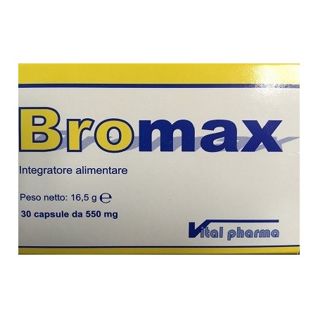 Vital Pharma Bromax 30 Compresse - Rimedi vari - 935187296 - Vital Pharma - € 15,19