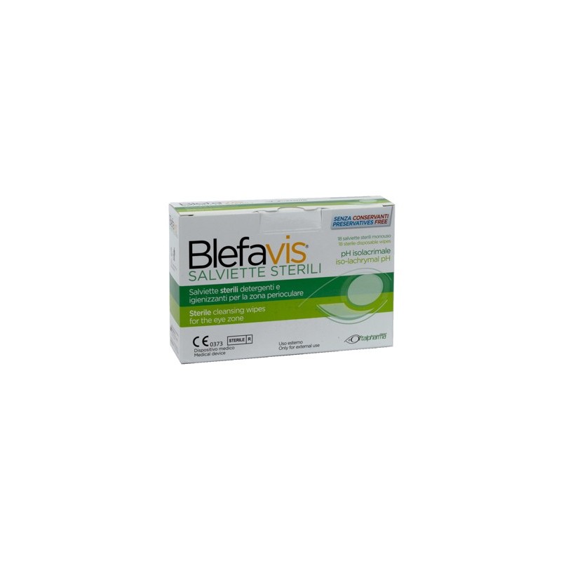 Oftalpharma Blefavis Salviette Sterili 18 Pezzi - Medicazioni - 944334174 - Oftalpharma - € 14,36